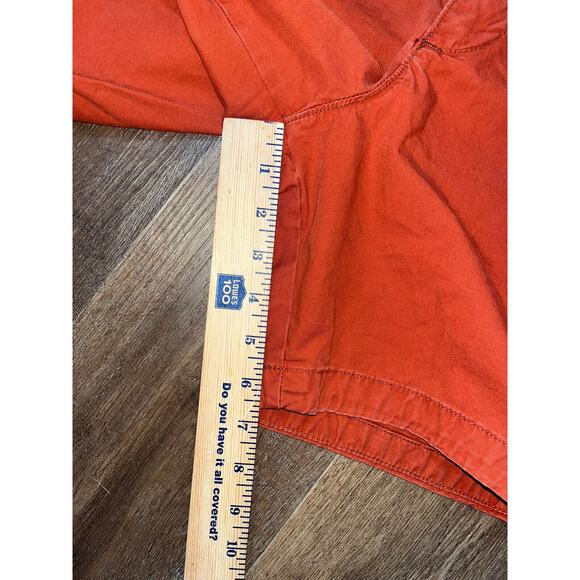 Abercrombie & Fitch Shorts Men’s Size 28  Orange / Red Chino Shorts - Picture 3 of 8